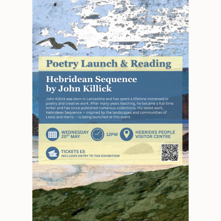 Wednesday 20th May – A Poetry Reading by John Killick